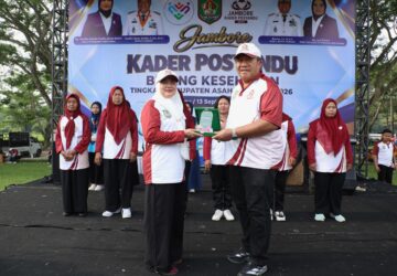 Jambore Kader Posyandu Asahan Ditutup,Winarti Dapat Hadiah Umrah