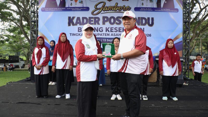 Jambore Kader Posyandu Asahan Ditutup,Winarti Dapat Hadiah Umrah