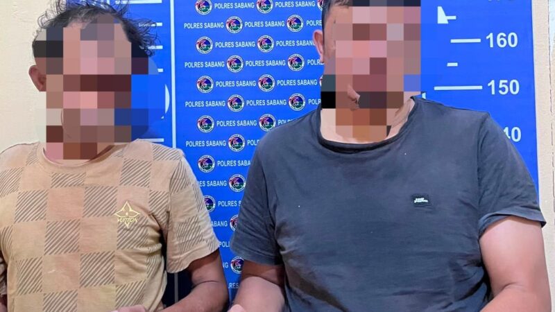 Info dari Warga Berujung Penangkapan Dua Terduga Kasus Sabu