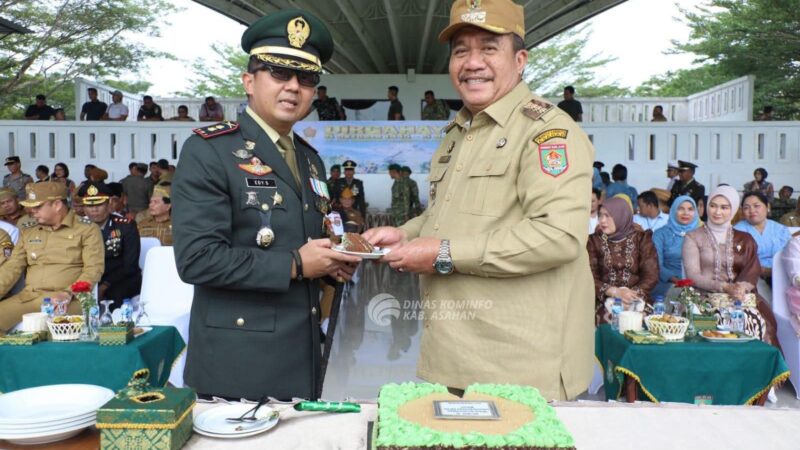 Bupati Asahan Ikuti Upacara HUT ke-81 TNI, Dorong Sinergi TNI-Polri dan Pemda