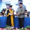Bupati Taufik Hadiri Wisuda 199 Sarjana IAIDU Asahan Angkatan XXXVI