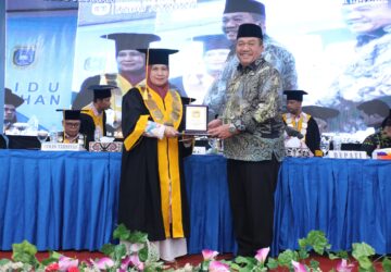 Bupati Taufik Hadiri Wisuda 199 Sarjana IAIDU Asahan Angkatan XXXVI