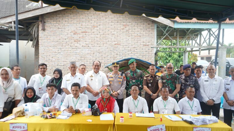Bupati Asahan Turun Langsung Pantau Pilkades Serentak 2026