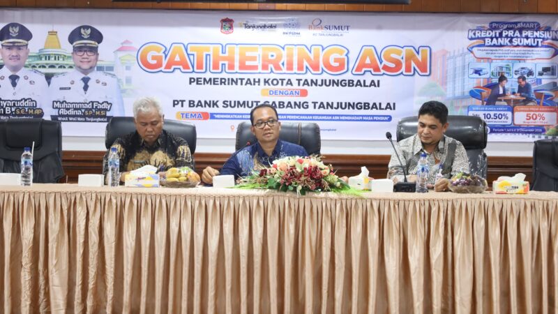 Gathering Bank Sumut Dorong ASN Tanjungbalai Siapkan Masa Pensiun Sejak Dini