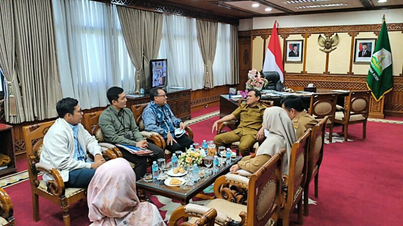 Dek Fadh Terima Audiensi BI Aceh, Bahas Penguatan Ekonomi dan Pengembangan UMKM