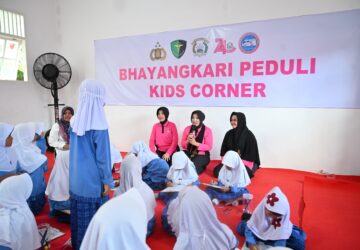 Ketua Bhayangkari Daerah Aceh Hadirkan Layanan Kesehatan Gigi Gratis bagi Siswa di Pidie