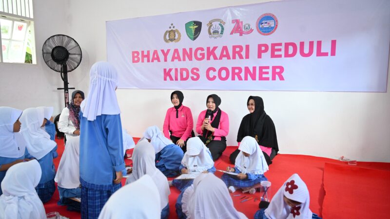 Ketua Bhayangkari Daerah Aceh Hadirkan Layanan Kesehatan Gigi Gratis bagi Siswa di Pidie