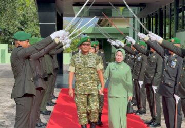 Kolonel Elia Saptawaty Resmi Pimpin Kudam Iskandar Muda, Gantikan Mus Mulyadi