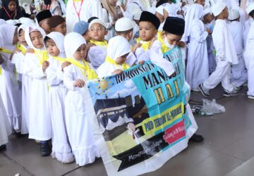1.243 Anak dari 62 PAUD di Asahan Ikuti Manasik Haji Cilik 2026