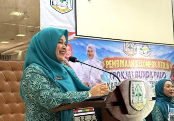 Mukarramah Fadhlullah Hadiri Pembinaan Pokja Bunda PAUD, Dorong Sinergi Pendidikan Anak di Aceh Tenggara