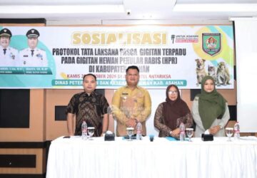 Wabup Asahan Sosialisasikan Penanganan Terpadu Gigitan Hewan