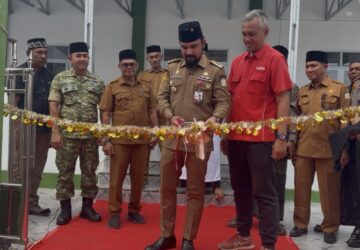 Bupati Aceh Timur Resmikan Musholla Amaliah Bantuan Yayasan Satu Untuk Negeri tvOne, Wujud Kepedulian bagi Korban Banjir Bandang
