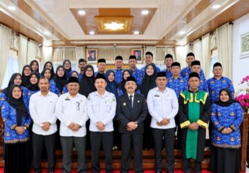 Bupati Pidie Lantik 14 Kepala Puskesmas, Dinkes Ujung Tombak Layanan Kesehatan di Pidie