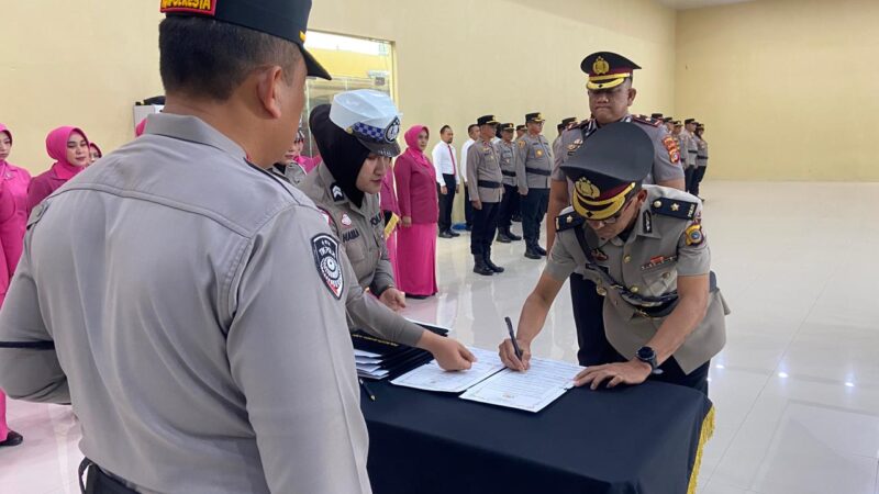 Kapolresta Banda Aceh Rotasi Sejumlah Pejabat, Ini Daftar Jabatan Barunya