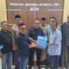 Nasir Nurdin, Kandidat Pertama Serahkan Berkas Calon Ketua PWI Aceh