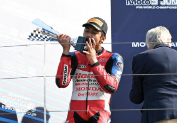 Selisih 0,006 Detik, Ramadhipa Rebut Podium Kedua di Misano