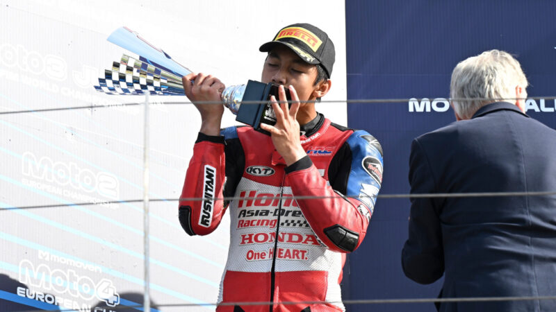 Selisih 0,006 Detik, Ramadhipa Rebut Podium Kedua di Misano