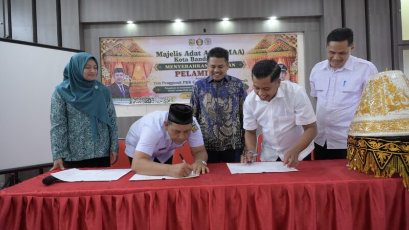 Daniel Abdul Wahab Bantu Perangkat Pelaminan untuk Warga Alue Deah Teungoh