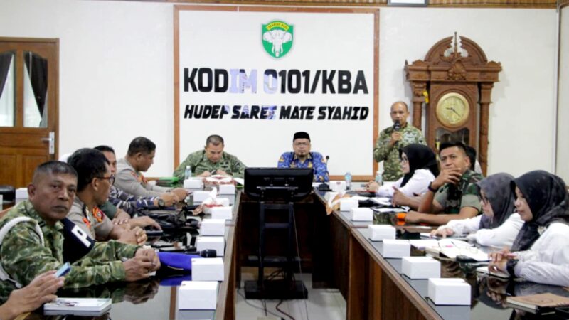 Kodim 0101/KBA Matangkan Persiapan Peringatan Hari Pahlawan 2026