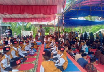 Dua Grup Zikir Meriahkan Maulid Nabi Muhammad SAW di Langkahan