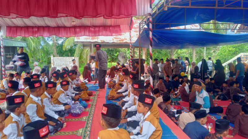 Dua Grup Zikir Meriahkan Maulid Nabi Muhammad SAW di Langkahan