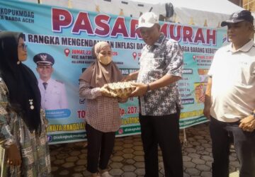 Subsidi Rp80 Ribu per Paket, Pasar Murah Pemko Banda Aceh Diserbu Warga