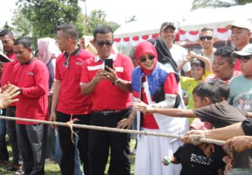 Meriahkan HUT ke-81 RI, Ketua DPRK Aceh Barat Gelar Berbagai Perlombaan Rakyat di Kuala Bhee