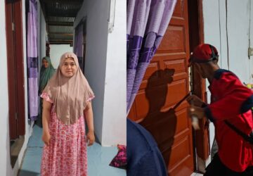 Petugas Damkar Ini Congkel Pintu Rumah Warga dengan Linggis Tengah Malam !