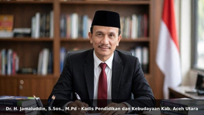 Jamaluddin Bawa Disdikbud Aceh Utara Masuk 5 Besar SAKIP